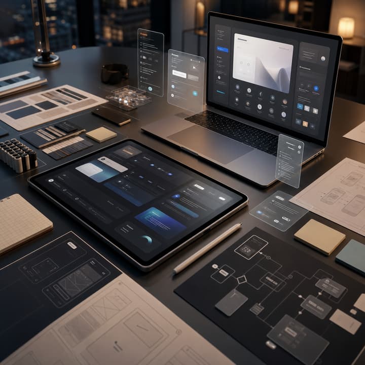Digital Product UX/UI work at CREATIVE MK